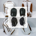Ashaway AHS 11 Haversack Badminton Bag Black and White