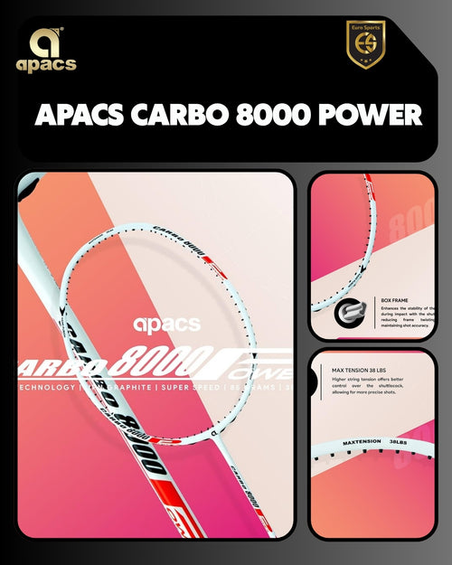 Apacs Carbo 8000 Power Badminton Racket