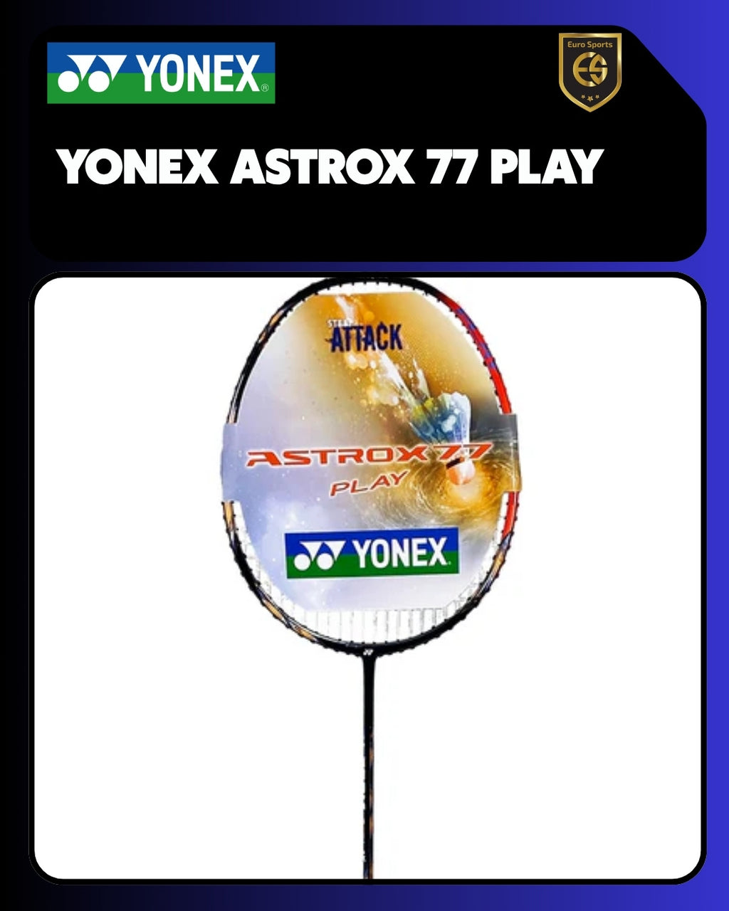 Yonex Astrox 77 Play Badminton Racket