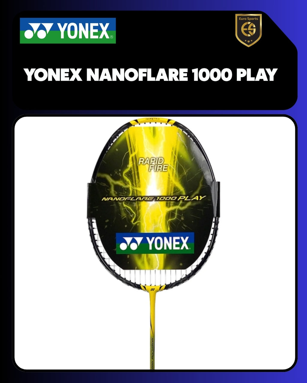 Yonex Nanoflare 1000 Play Badminton Racket