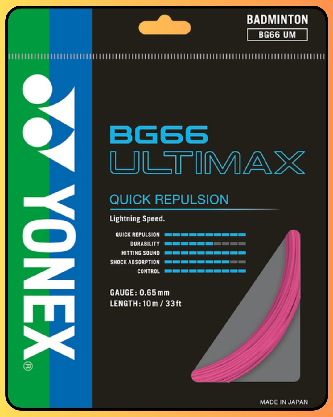 Yonex BG66 Force Badminton String