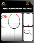 Apacs Nano Fusion 722 Speed Badminton Racket