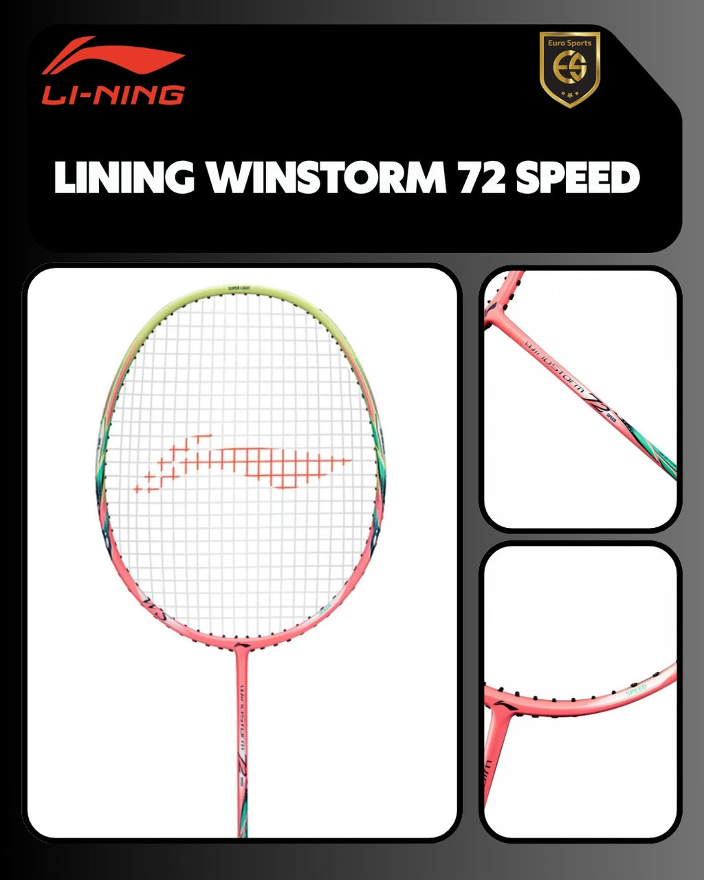 Li-Ning Windstorm 72 Speed Badminton Racket