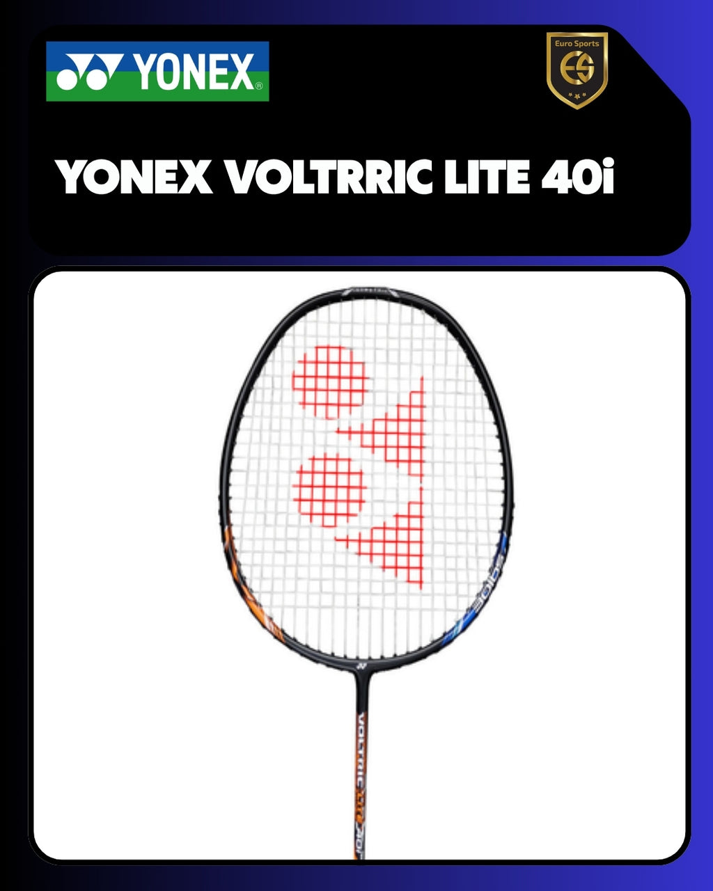 Yonex Voltric Lite 40i iSeries Badminton Racket