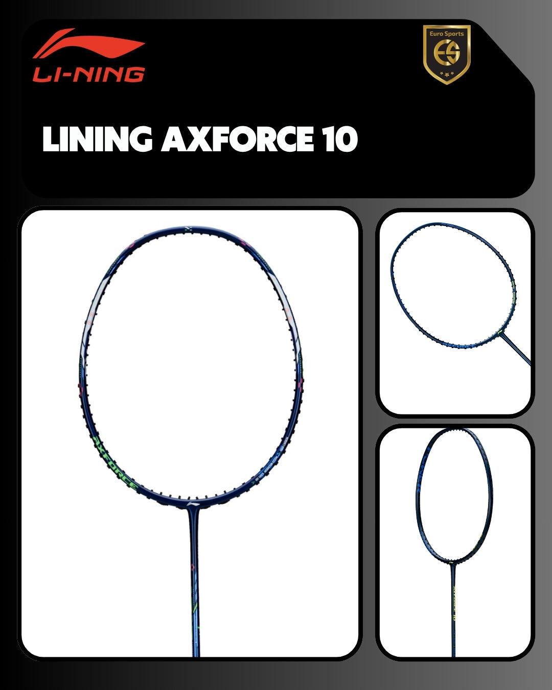 Li-Ning AxForce 10 Badminton Racket