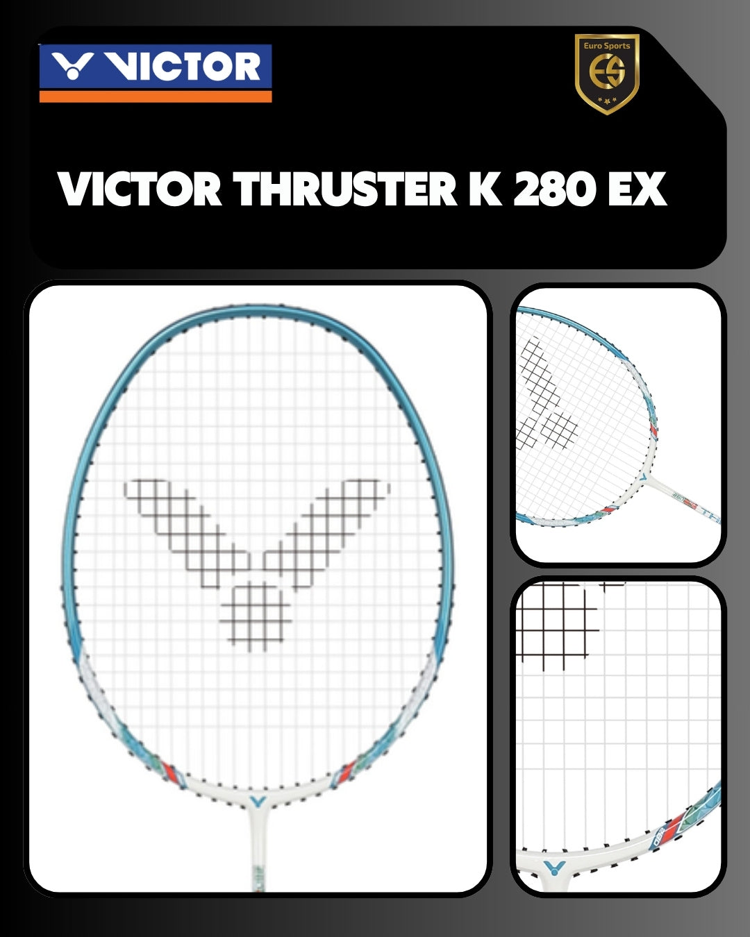 Victor Thruster K 280 EX Badminton Racket