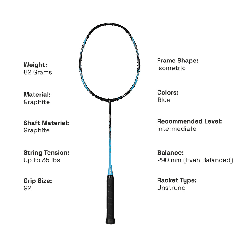 Ashaway Quantum Q7 Badminton Racket – Made in USA