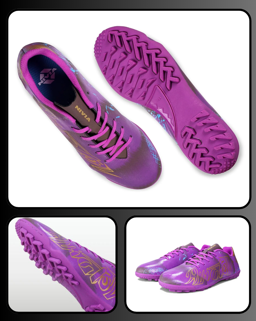 Nivia Aviator 3.0 Turf Football Shoes