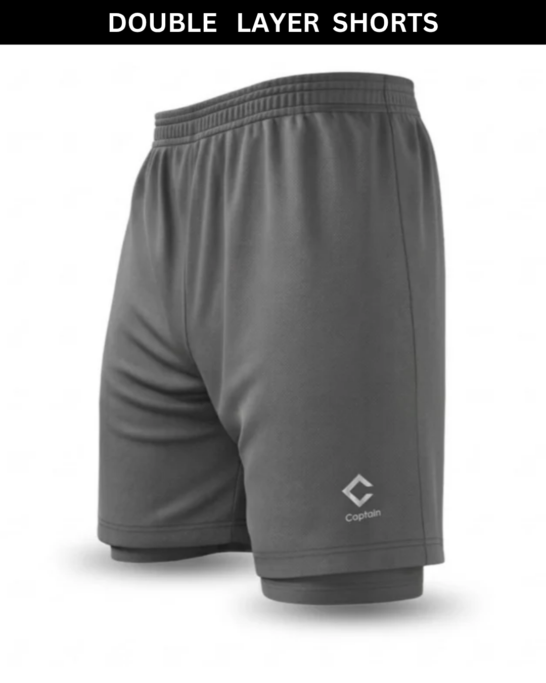Captain Double Layer Compression Shorts