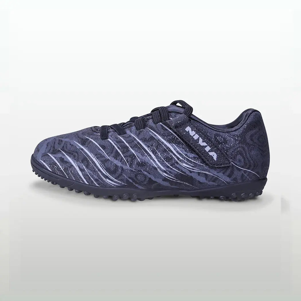 Nivia Rabona 2.0 Kids Turf Football Shoes - Black