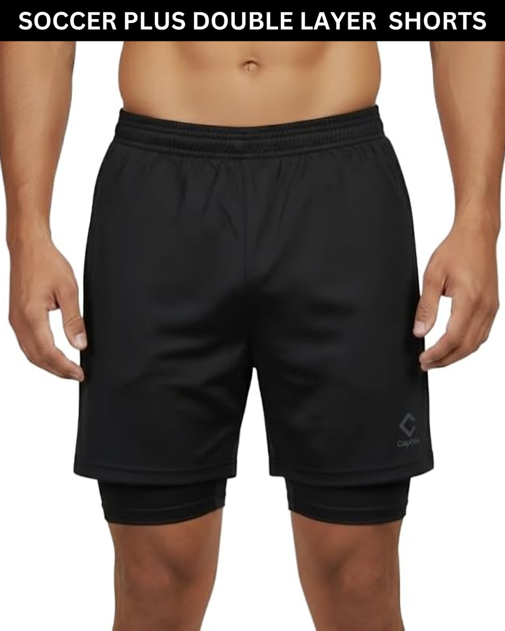 Captain Soccer Plus Double Layer Shorts