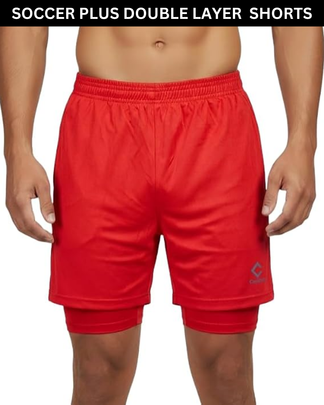 Captain Soccer Plus Double Layer Shorts