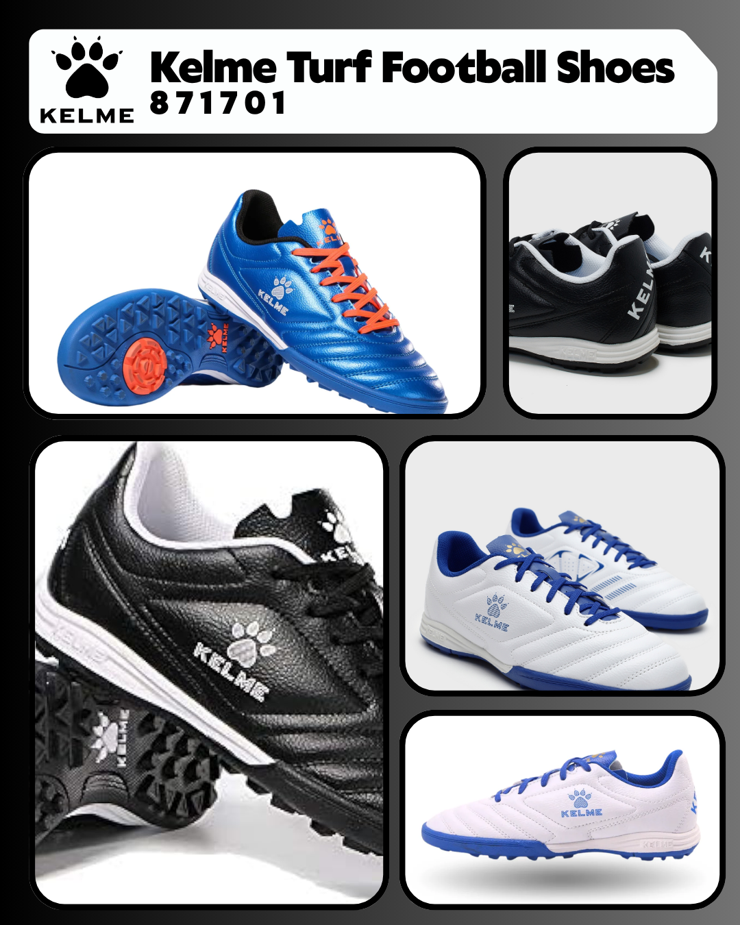 Kelme Turf Football Shoes 871701