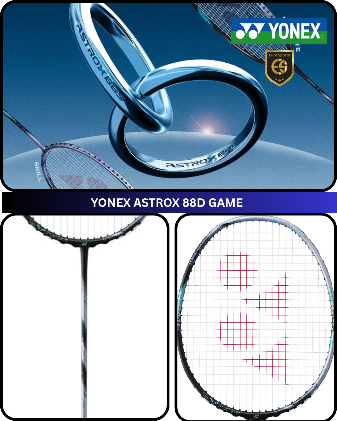 Yonex Astrox 88D Game Badminton Racket