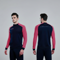 Kelme Men Half-Zip Jacket Black/Pink