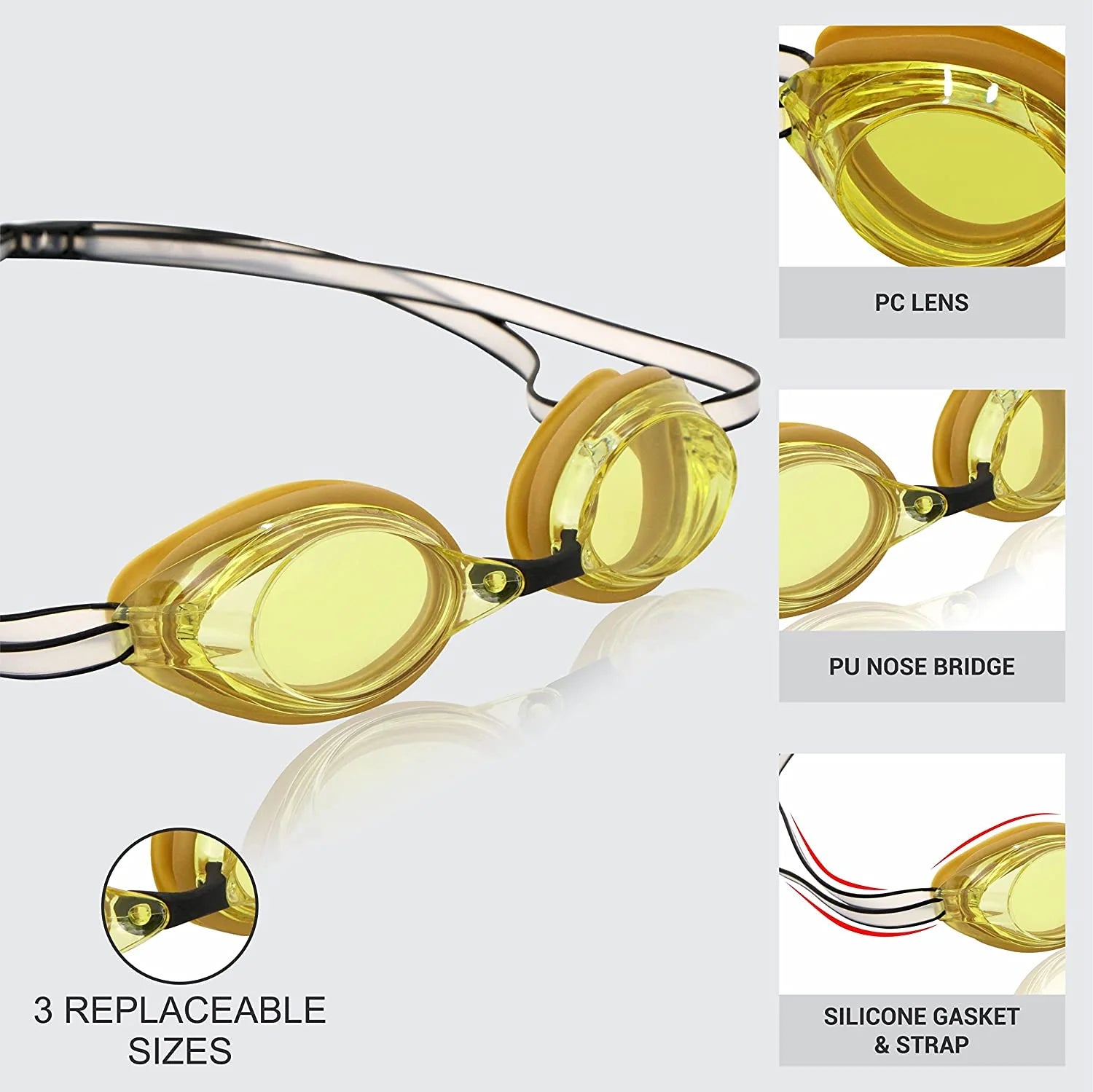 Nivia Swimming Goggles Storm