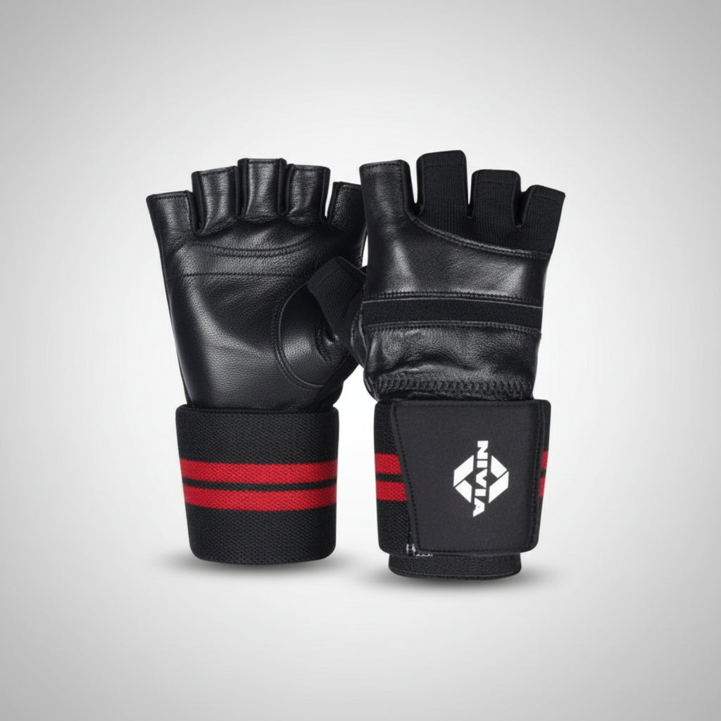 Nivia Wristlock Weightlifting Glove