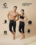 Captain 3/4 Compression Tights – Black
