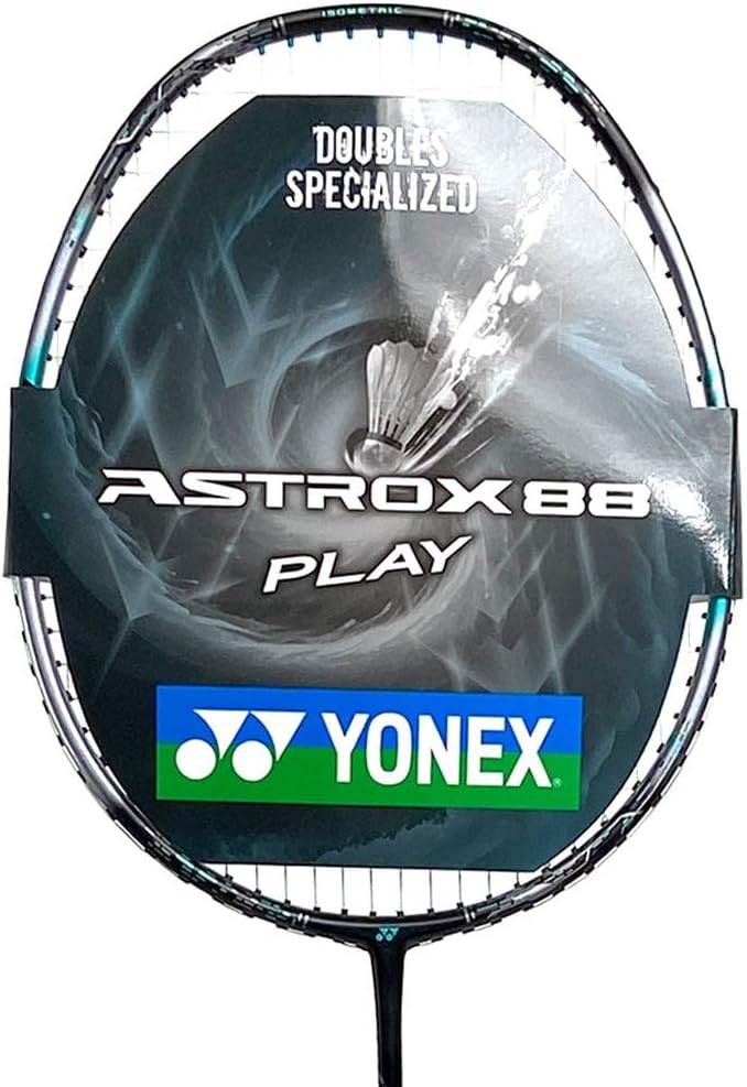 Yonex Astrox 88 Play Badminton Racket – Head Heavy Power Racket, Medium Flex, 4U/G5