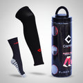 Captain Sleeve Plus Ankle Length Football Socks with Leg Sleeves