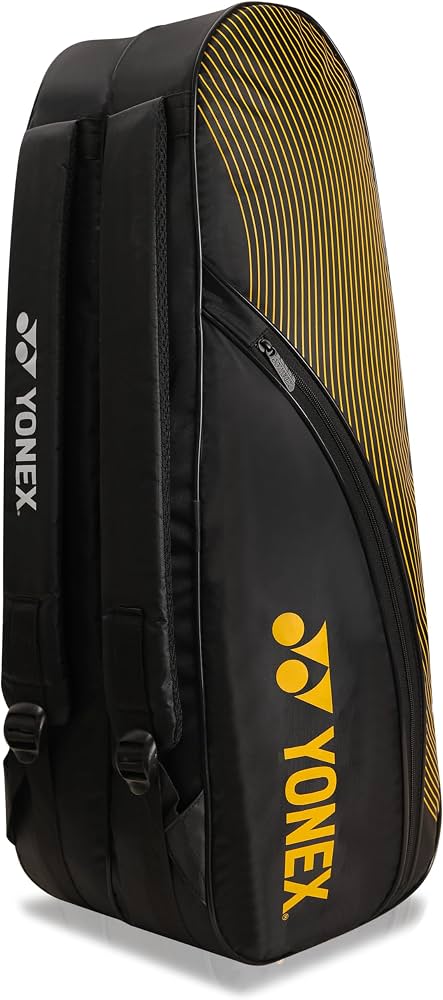 Yonex Double Compartment Badminton Bag - Black/Yellow