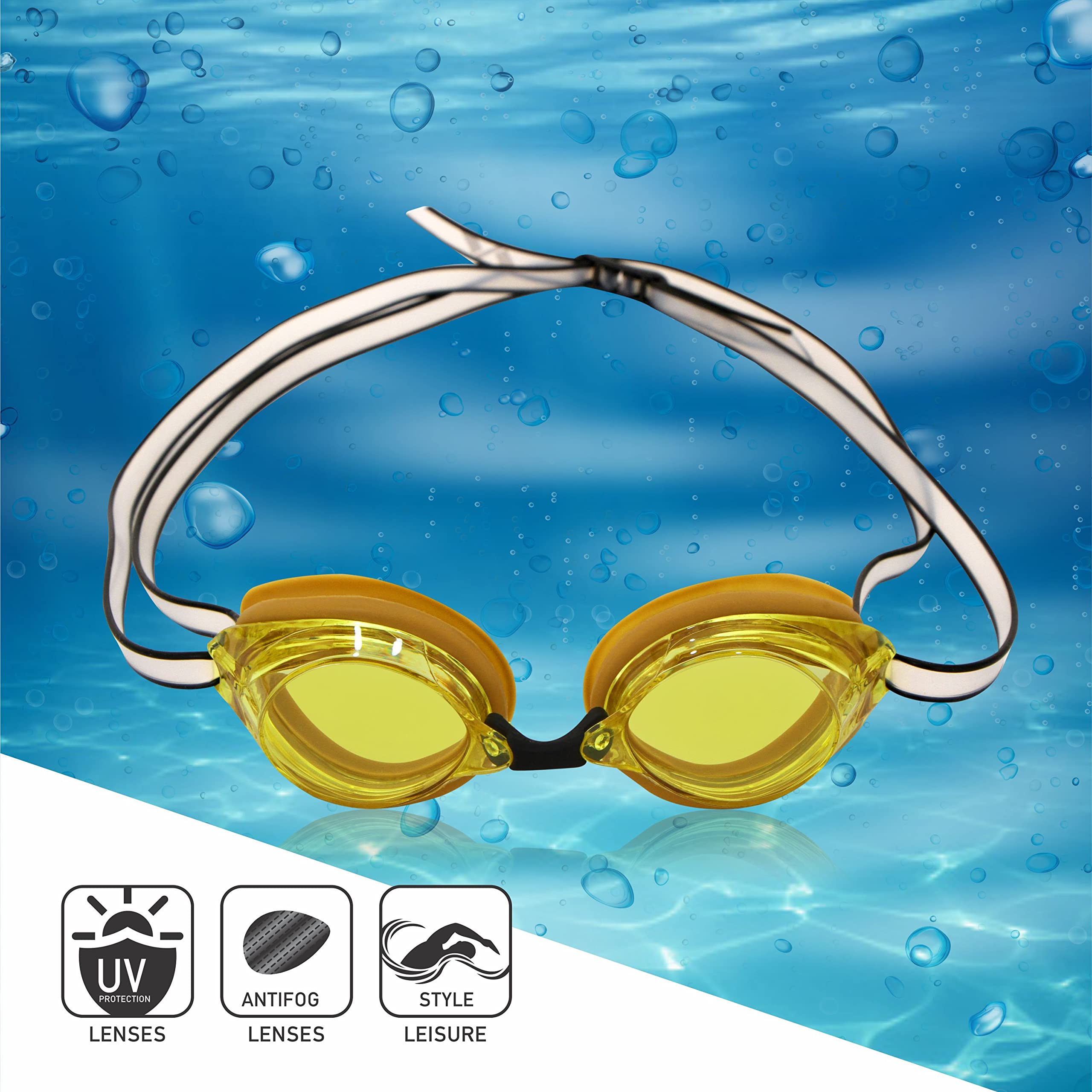 Nivia Swimming Goggles Storm