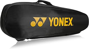 Yonex Double Compartment Badminton Bag - Black/Yellow