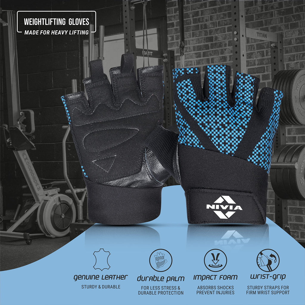 Nivia Prowrap 3.0 Weightlifting Glove