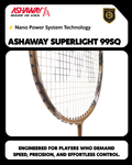 Ashaway Super Light 99 SQ Badminton Racket – USA