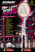 Ashaway BF Light 100X Badminton Racket – USA