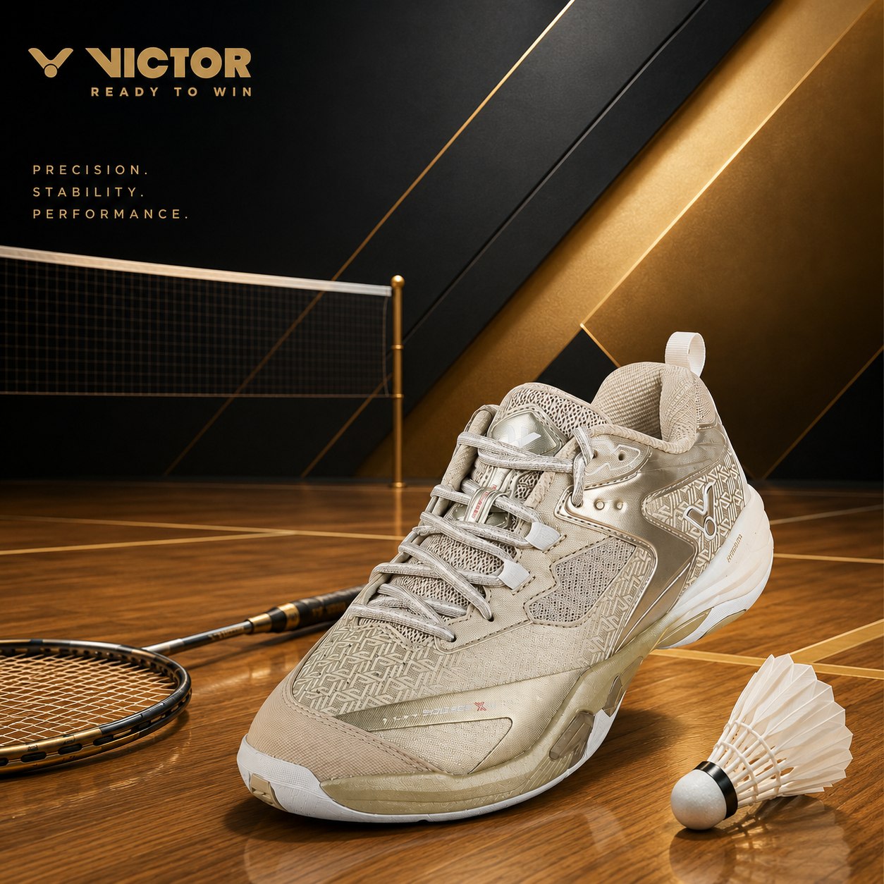 Victor P9200cXLTD 10th Anniversary Titanium Limited Edition Shoes