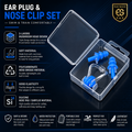 Nose Clip and Ear Cap Set SS-1
