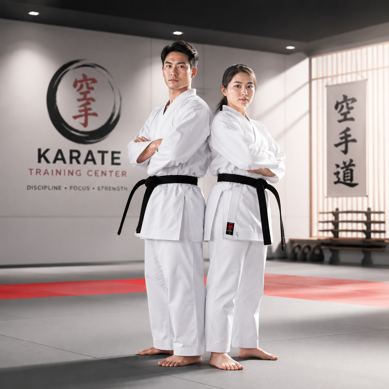 Karate Uniform White with Belt
