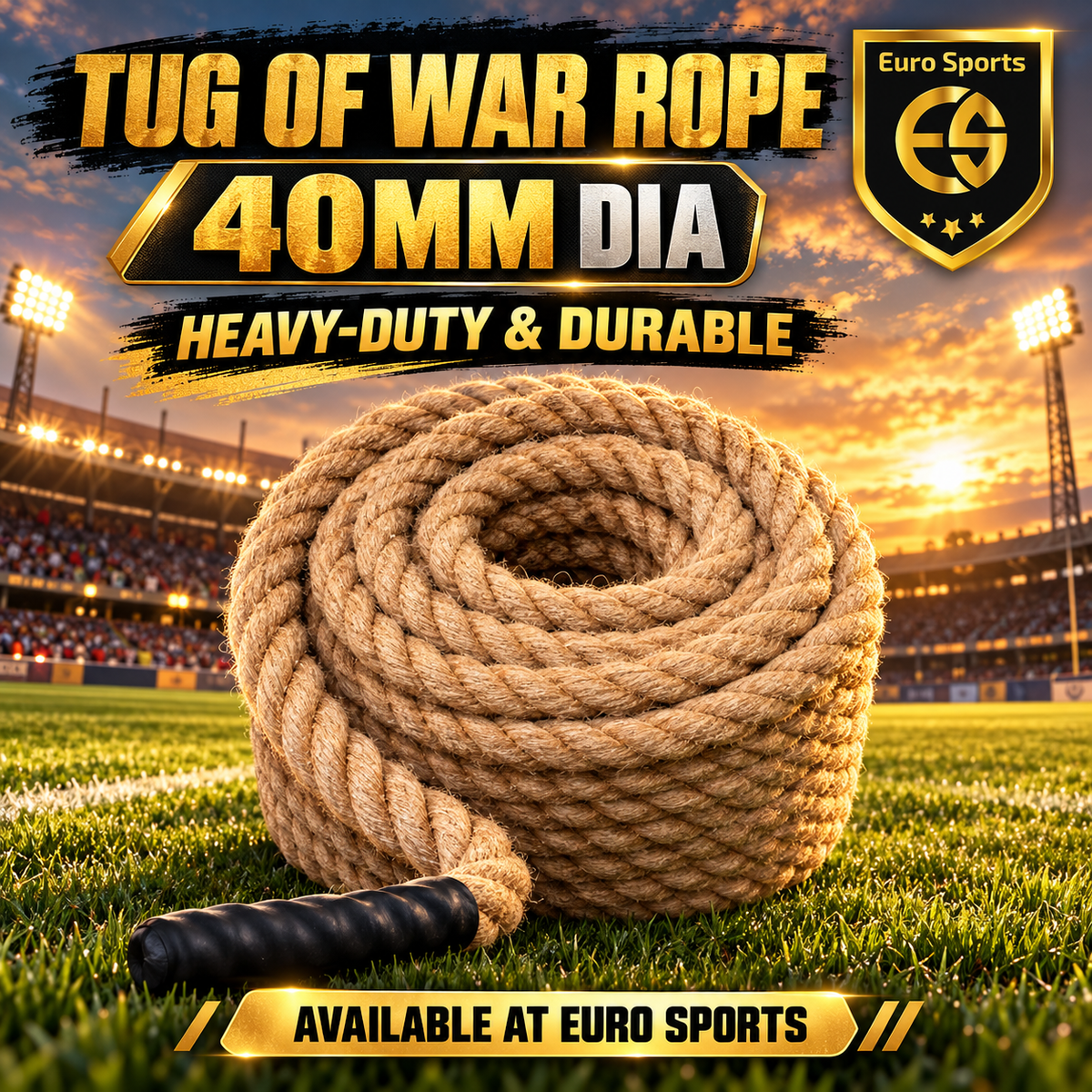 Adult Tug of War Rope 40mm (Price per Meter) - TR-3