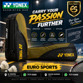 Yonex Double Compartment Badminton Bag - Black/Yellow