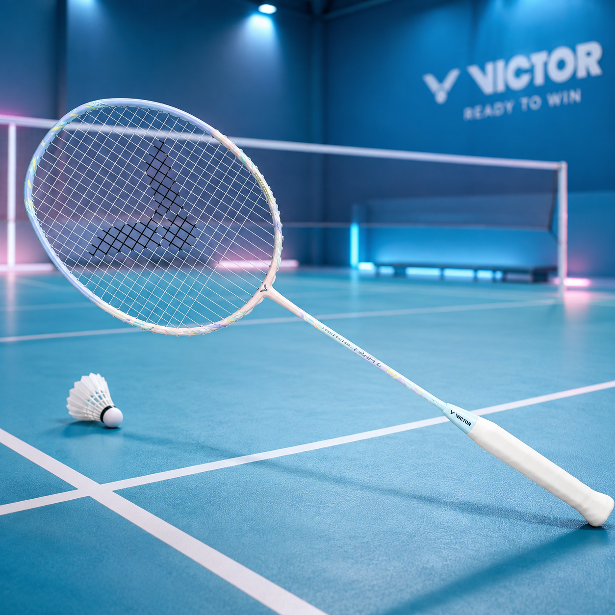 Victor Thruster Hammer Light Jelly Badminton Racket