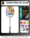 Yonex Astrox 77 Play Combo Offer – Racket + Free String + Free Grip + Free Gutting