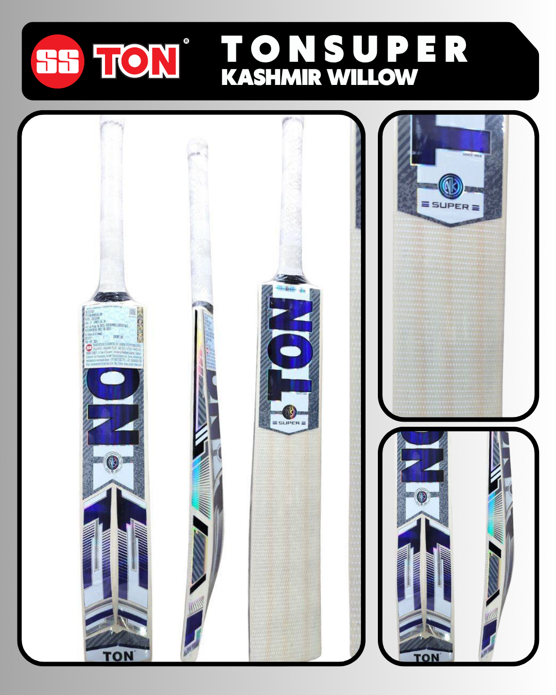 SS Ton Cricket Bat Ton Super Kashmir Willow
