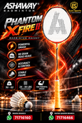 Ashaway Badminton Racket - Phantom X-Fire II