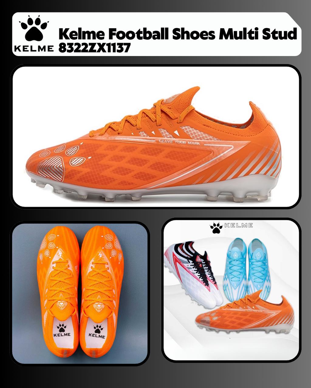 KELME Multi-Stud Football Shoes 8322ZX1137