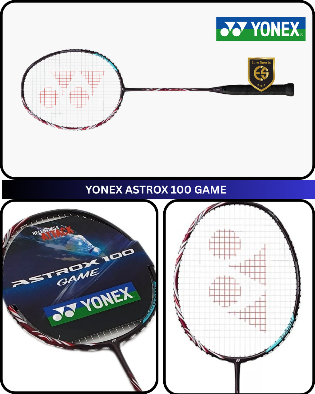 Yonex Astrox 100 Game Badminton Racket