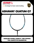 Ashaway Quantum Q7 Badminton Racket – Made in USA