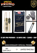 SS Soft Pro Premium Kashmir Willow Cricket Combo Kit