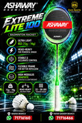 Ashaway Badminton Racket - Extreme Lite 100