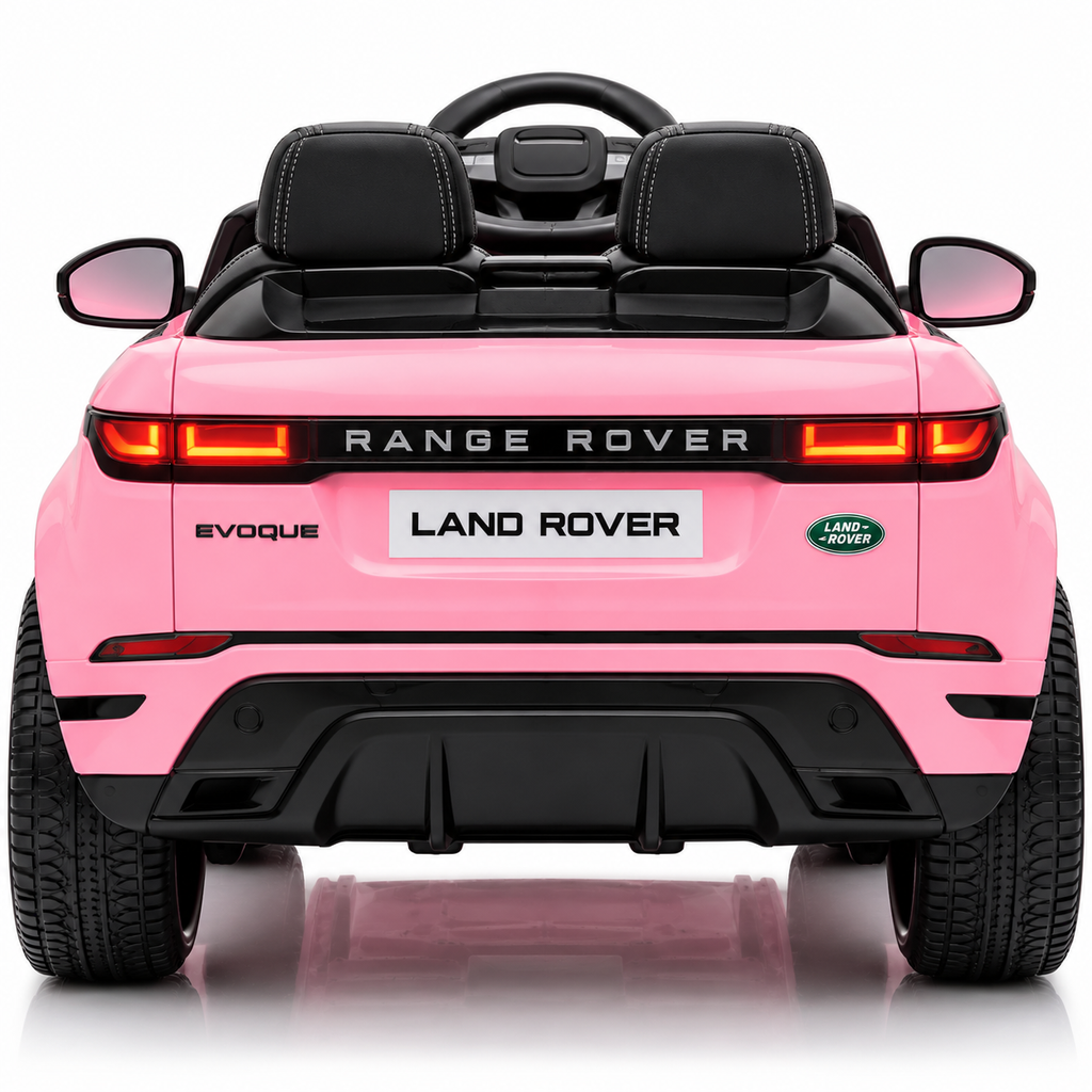 Range Rover Evoque Sport 12V Kids Electric Ride-On Car with Remote – Light Pink