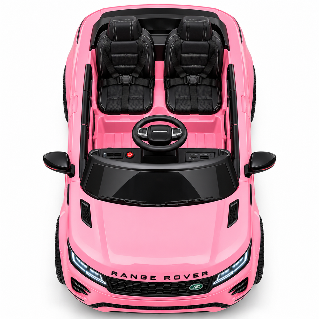 Range Rover Evoque Sport 12V Kids Electric Ride-On Car with Remote – Light Pink