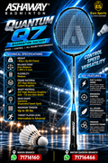 Ashaway Quantum Q7 Badminton Racket – USA