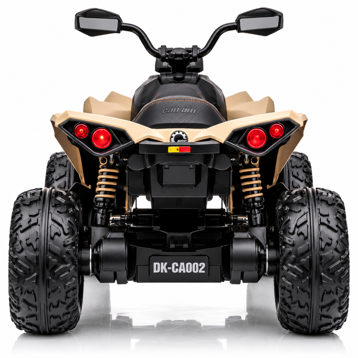 Can-Am Banchi 24V Kids Electric Ride-On ATV Quad – Khaki