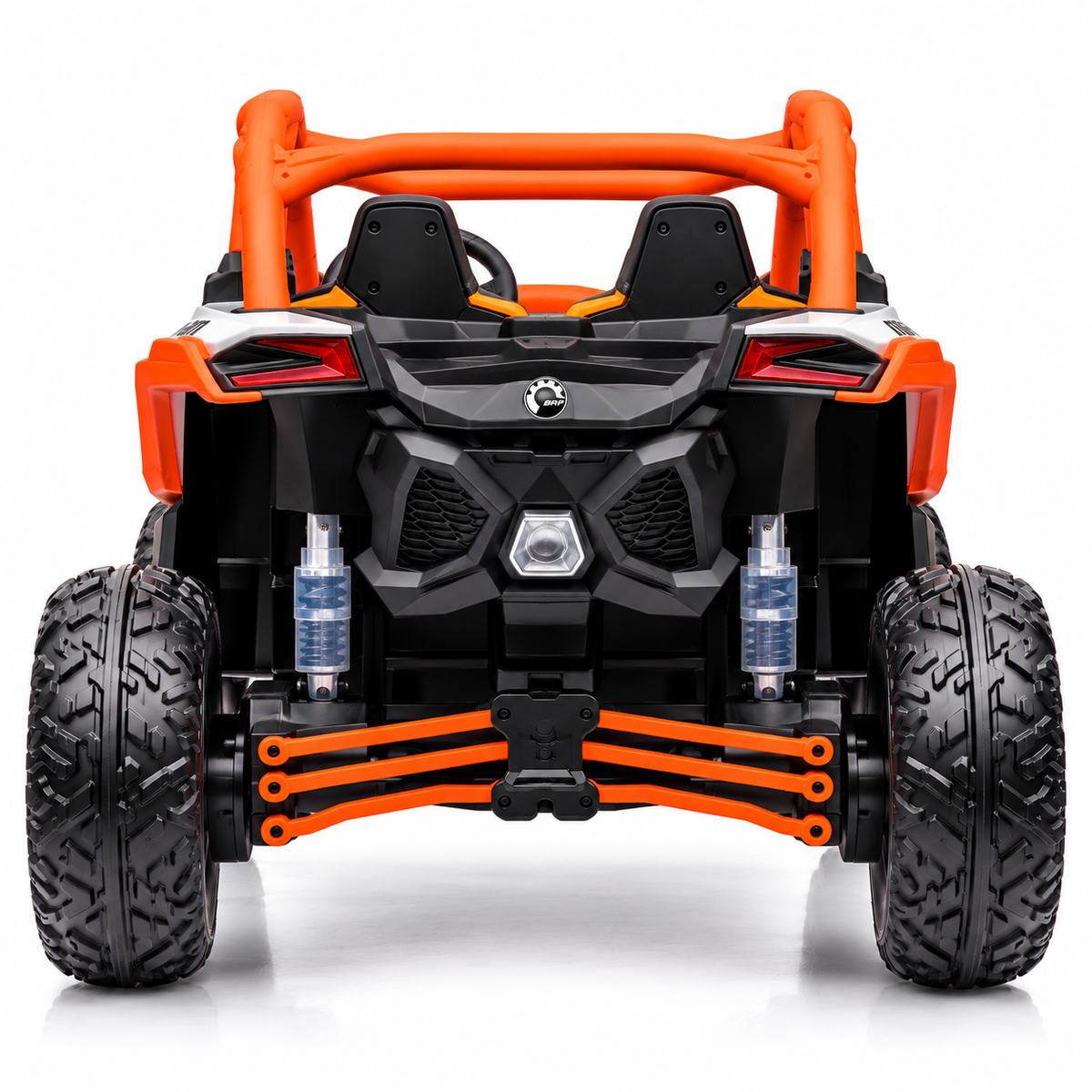 Can-Am Maverick 24V 7Ah Kids Electric Ride-On Car – Orange (2 Seater)