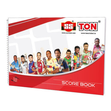 SS Ton Cricket Score Book